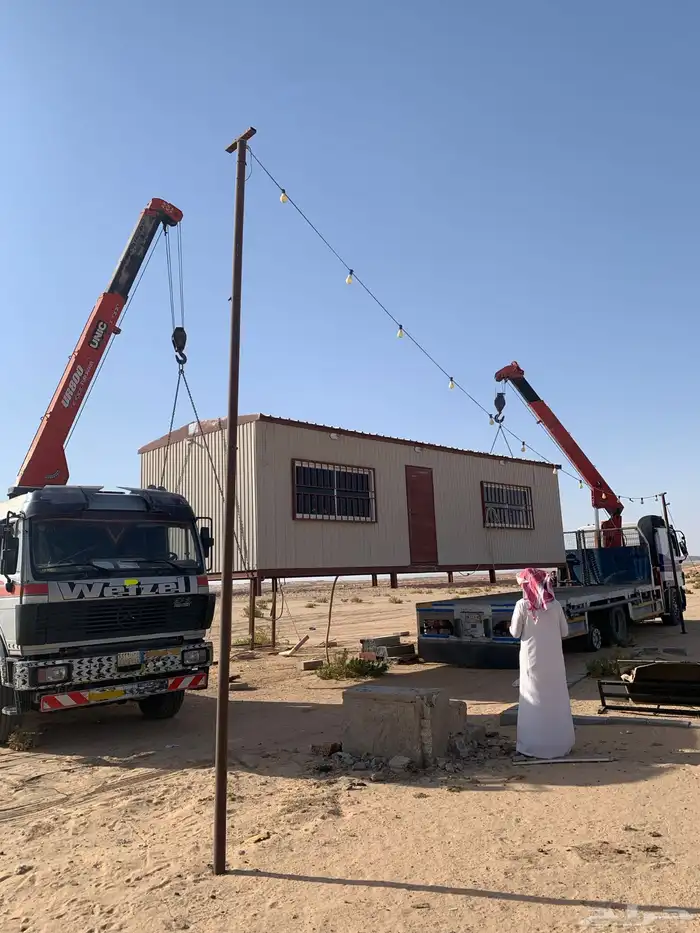 نقل بركسات ونش دبل 4