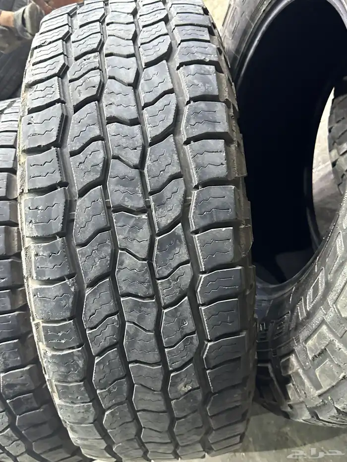 كفرات نص حجري كوبر امريكي مقاس 295 70 18 18