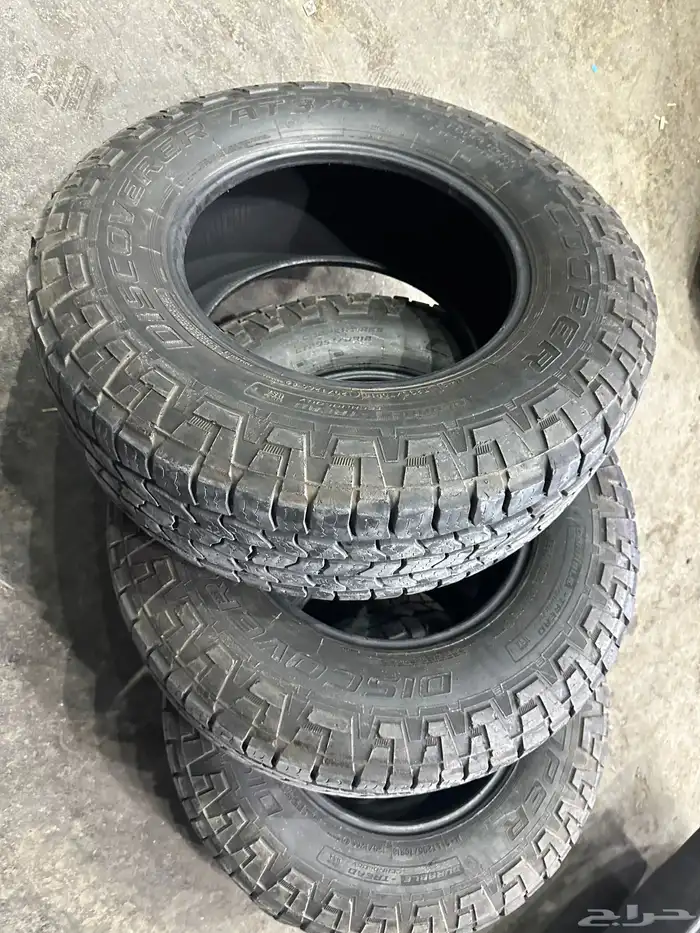 كفرات نص حجري كوبر امريكي مقاس 295 70 18 13