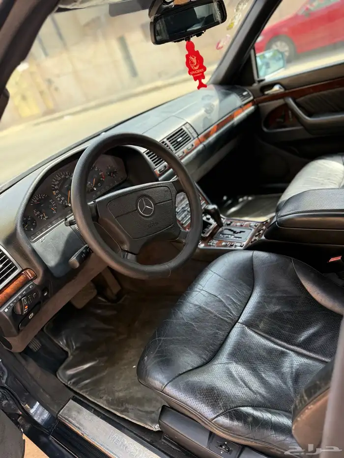 مرسيديس s500 موديل 1996 مخزنة 8 سلندر 13