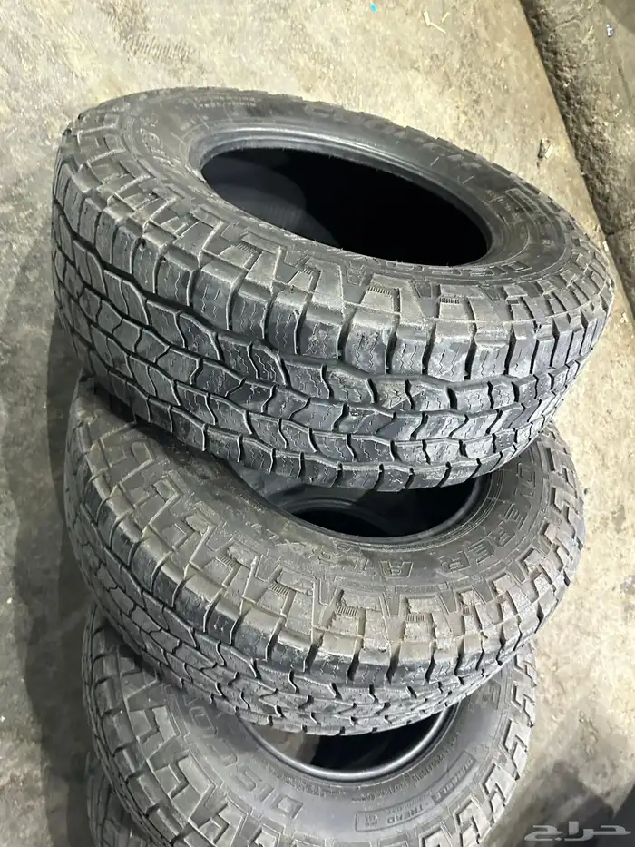 كفرات نص حجري كوبر امريكي مقاس 295 70 18 22