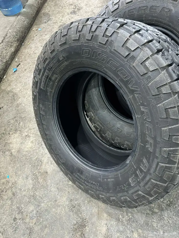 كفرات نص حجري كوبر امريكي مقاس 295 70 18 24