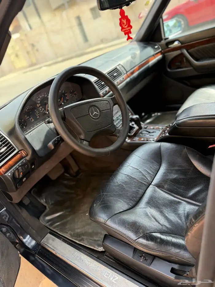 مرسيديس s500 موديل 1996 مخزنة 8 سلندر 12