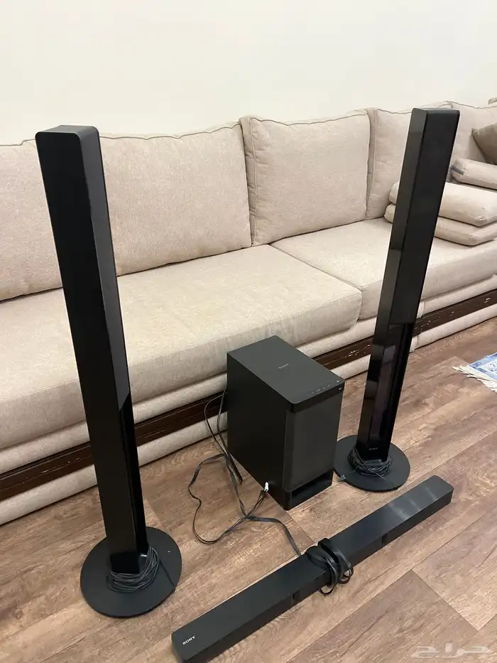 طقم سماعات كبيره وجديده من شركه SONY جديده 0