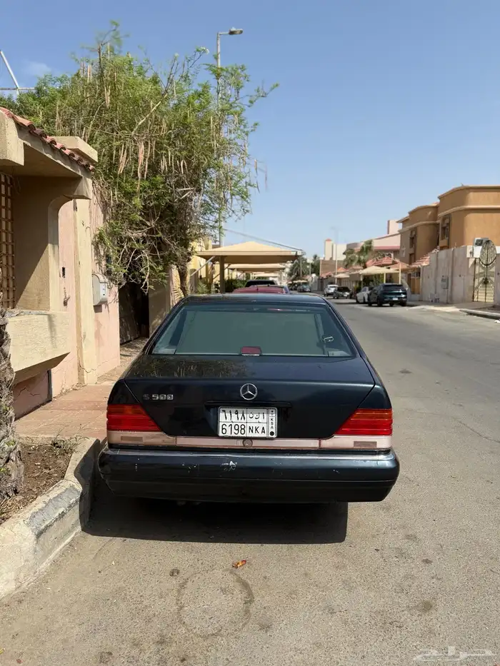 مرسيديس s500 موديل 1996 مخزنة 8 سلندر 11