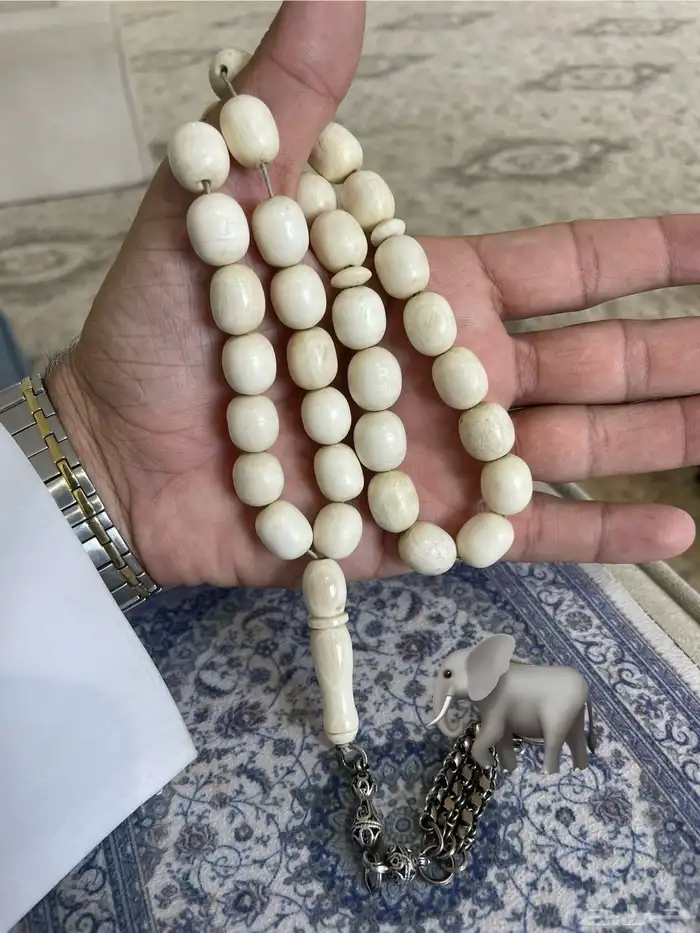 مسباح عاج (ناب الفيل) أنتيك 0
