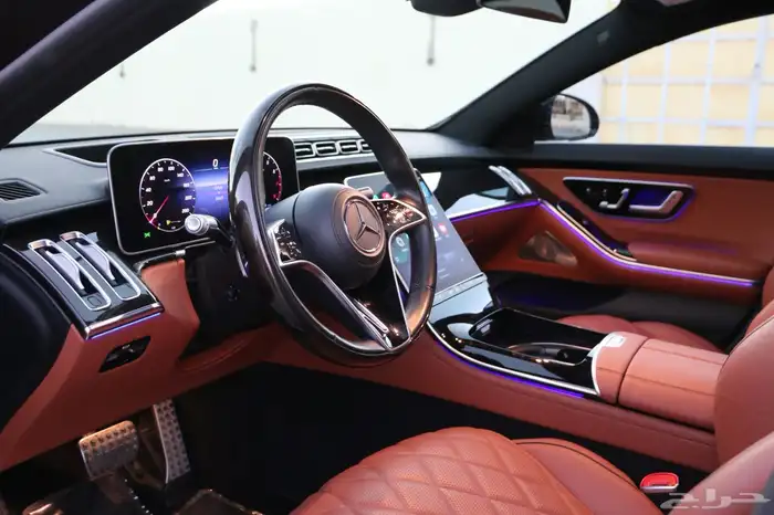 مرسيدس S500 الجوهرة 2022 بحالة الوكالة 11
