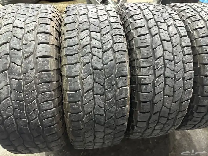 كفرات نص حجري كوبر امريكي مقاس 295 70 18 5