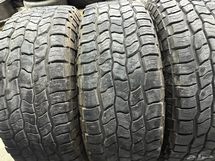 كفرات نص حجري كوبر امريكي مقاس 295 70 18 6