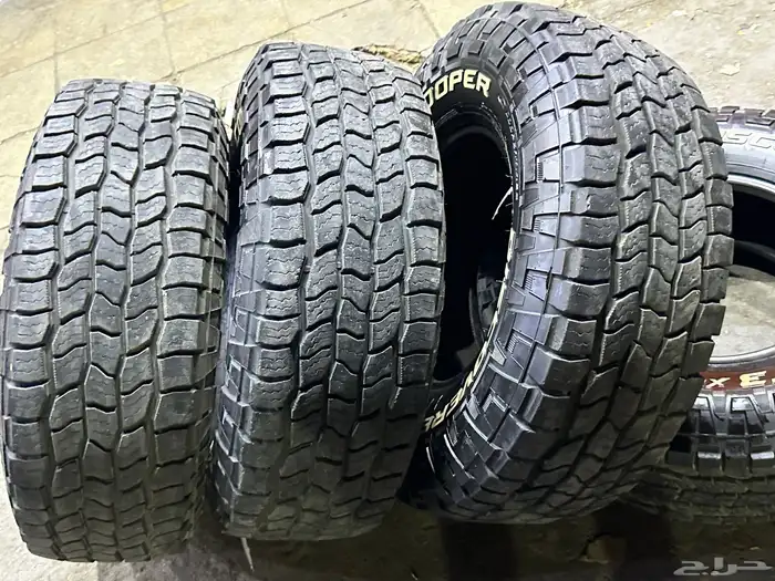 كفرات نص حجري كوبر امريكي مقاس 285 75 16 26