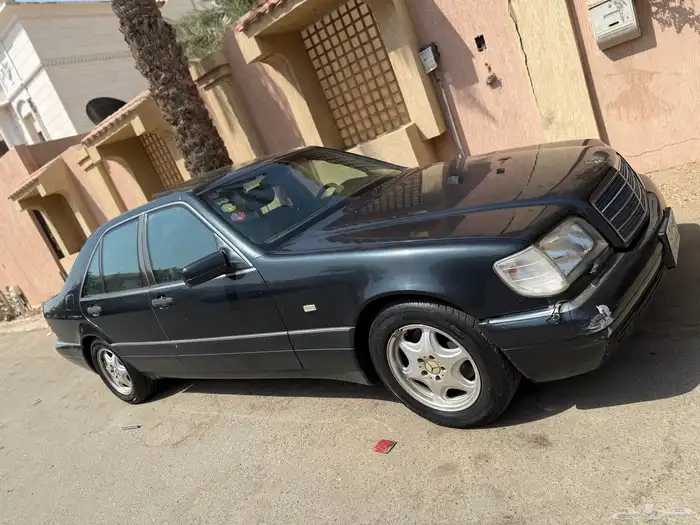 مرسيديس s500 موديل 1996 مخزنة 8 سلندر 2