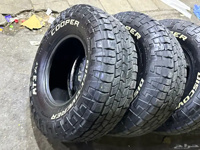 كفرات نص حجري كوبر امريكي مقاس 285 75 16 16