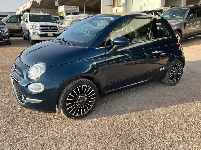 فيات 500C 2020 نظيف مخزن مستخدم واحد ممشى قليل سعودي 7