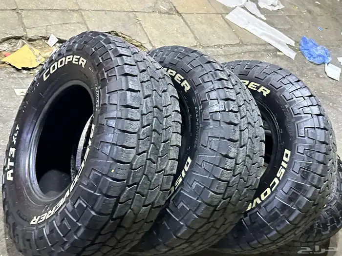 كفرات نص حجري كوبر امريكي مقاس 285 75 16 17