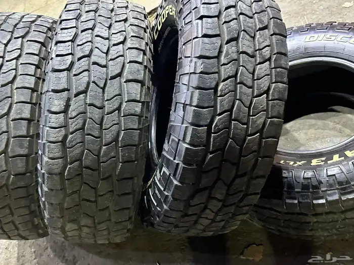 كفرات نص حجري كوبر امريكي مقاس 285 75 16 20
