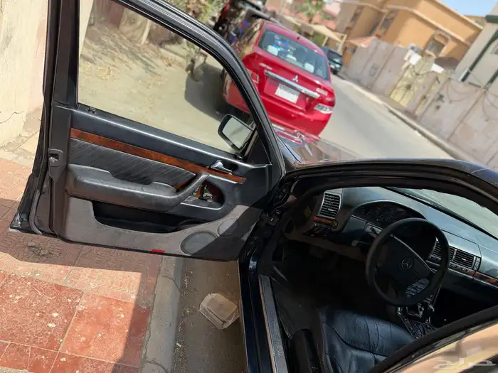مرسيديس s500 موديل 1996 مخزنة 8 سلندر 5