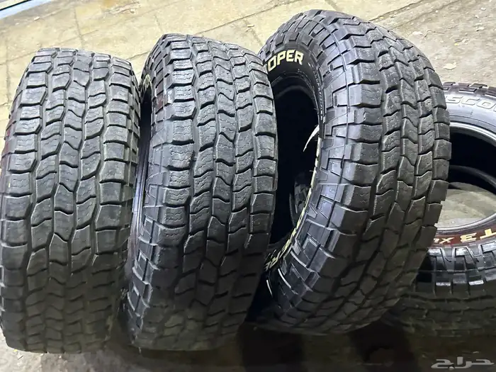 كفرات نص حجري كوبر امريكي مقاس 285 75 16 21