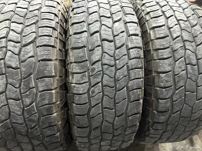 كفرات نص حجري كوبر امريكي مقاس 295 70 18 1