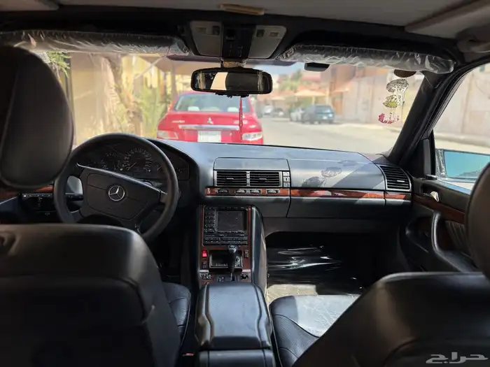 مرسيديس s500 موديل 1996 مخزنة 8 سلندر 9