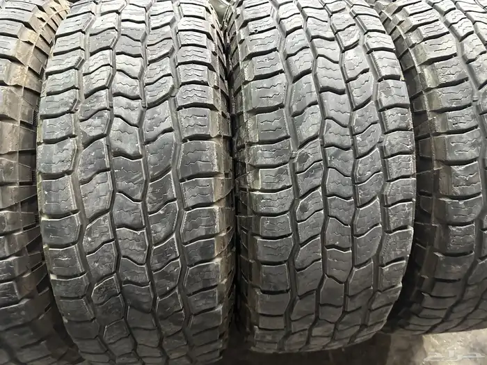 كفرات نص حجري كوبر امريكي مقاس 295 70 18 2