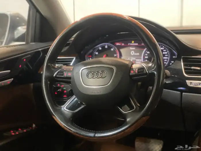 اودي A8 2014 عداد ((144الف)) بحاله نظيفة جدا 8