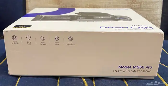 داش كام كاميرا سيارة AZDOME M550 Pro   تصوير 4K Ultra HD 1