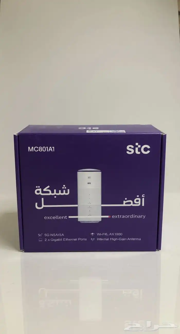 راوتر zte شبه جديد بجميع الملحقات 0
