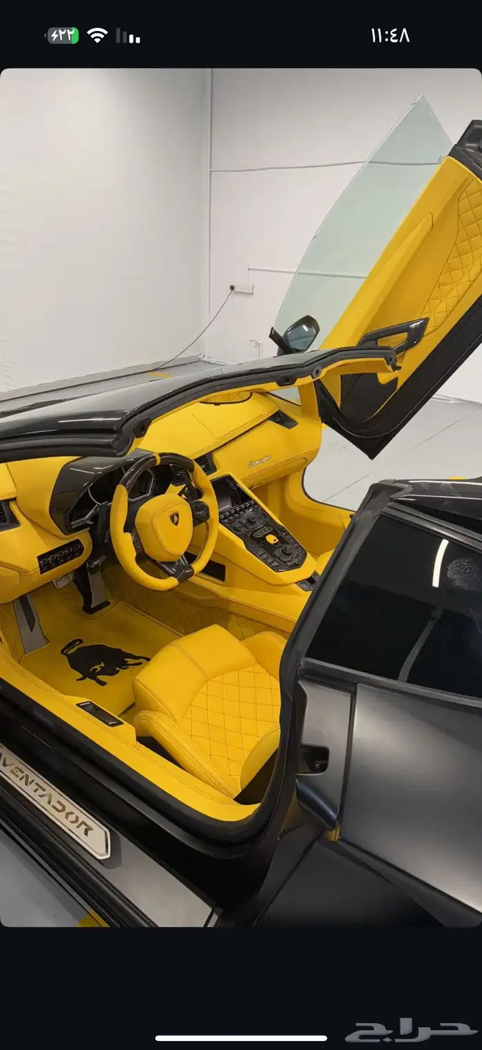 تحويل داخلية لمبرجيني أفنتادور كاربون فايبر carbon fiber 1