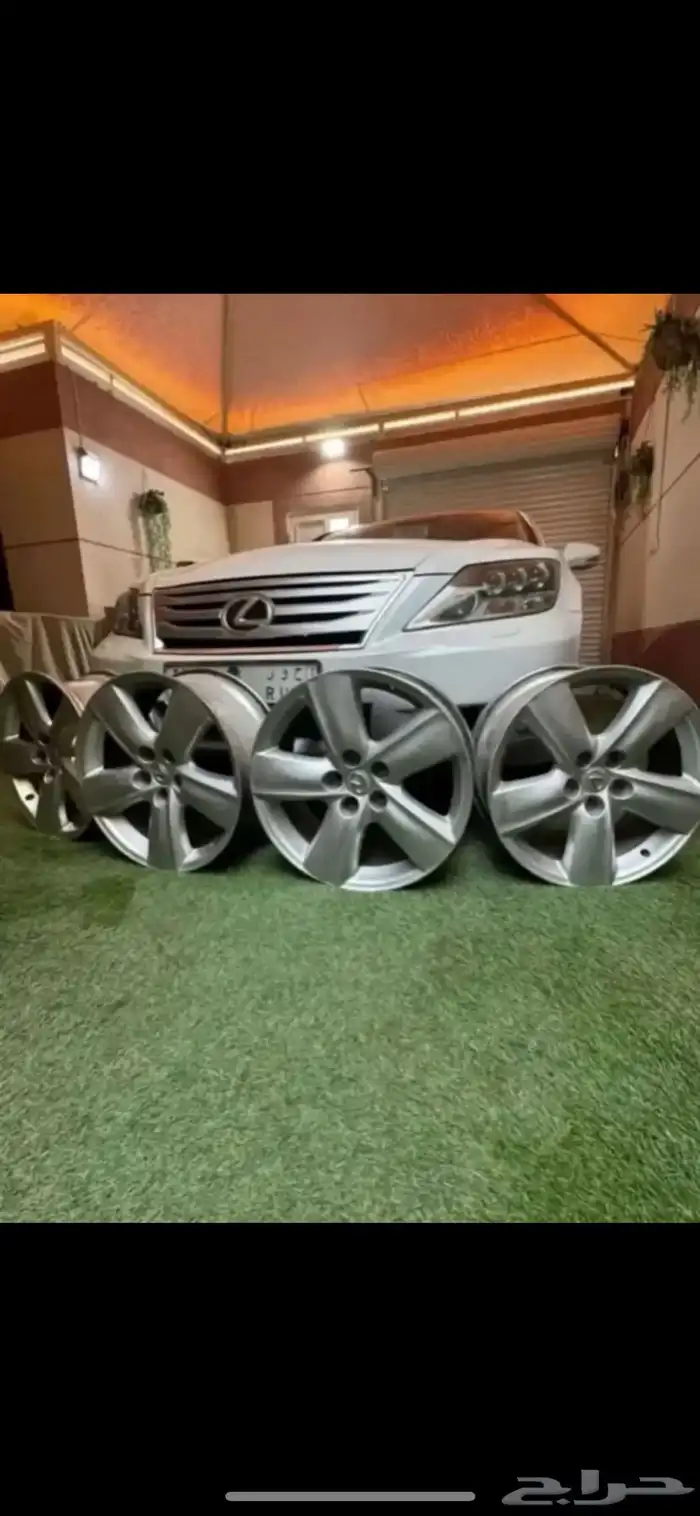 للبيع جنوط لكزس 460 مفرد او أربع وكاله نظيفه شرط 2