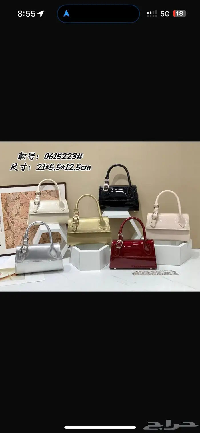 شنط نسائيه حقائب آخر الموديلات الشتويه بالدرزن او بالحبه 7