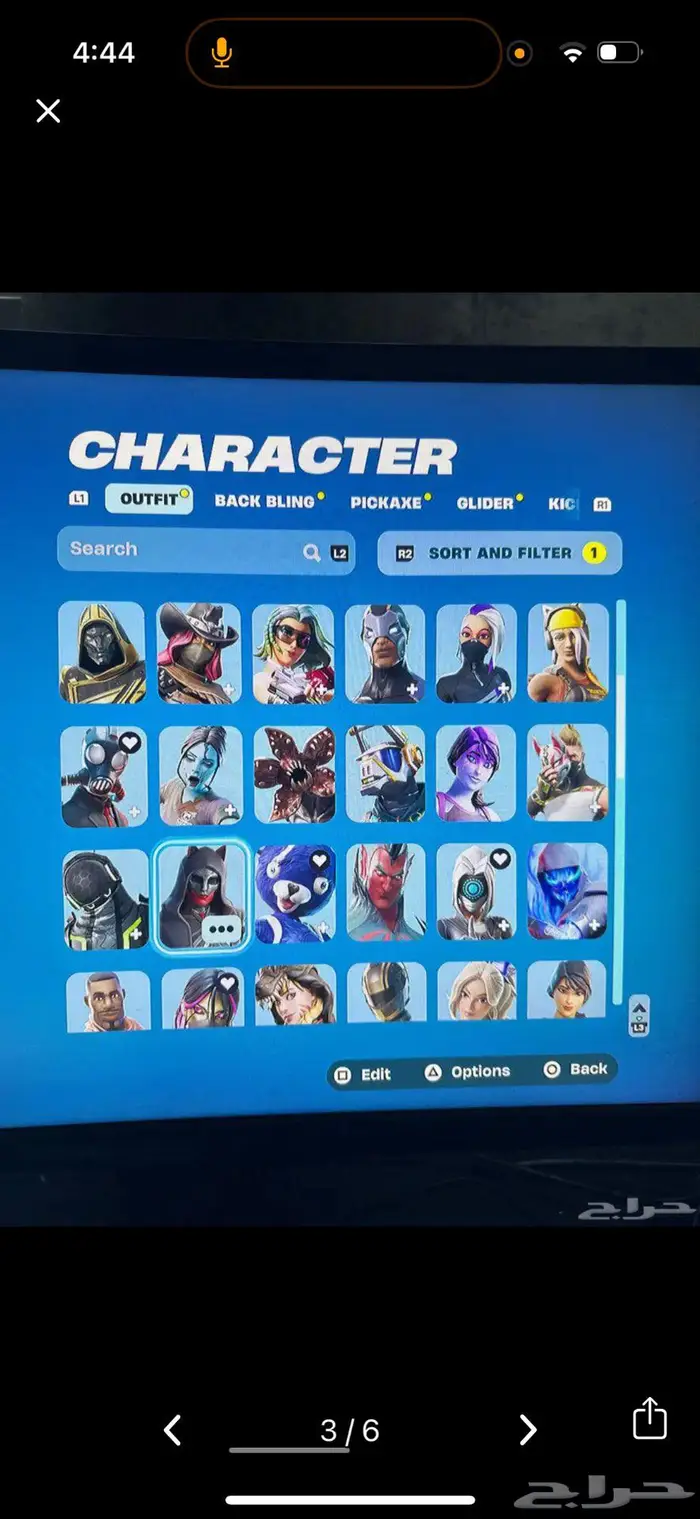 حساب فورت للبيع 2