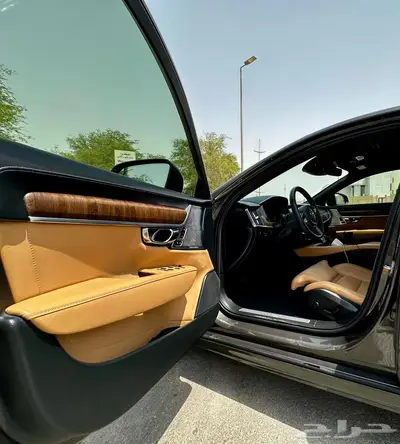 فولفو S90 T5 موديل 2021   زيتي جلد جملي   نظيفة جد ا index