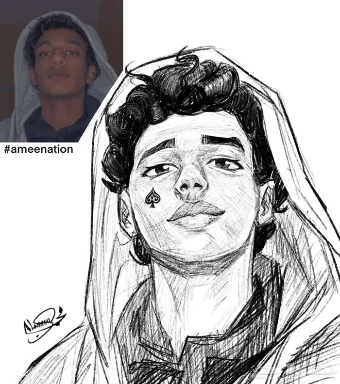 رسم اشخاص وتصميم شخصيات 6