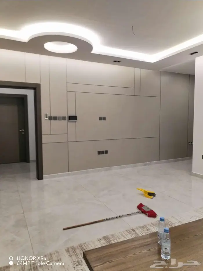 ديكورات شيبورد بديل الرخام باركيه فوم شاشه انارات مرايه 3