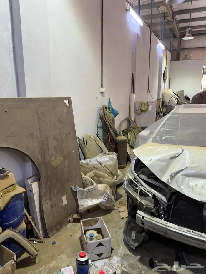 ورشة سمكرة جديدة وموقع مميز للتقبيل 5