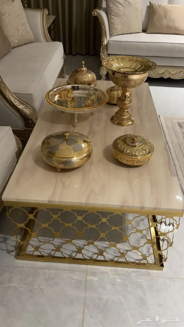 طاولات خدمة فاخرة للصالونات 2