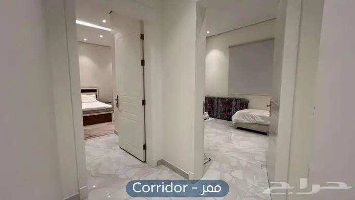شقة مؤثثة للإيجار   حي النرجس 13