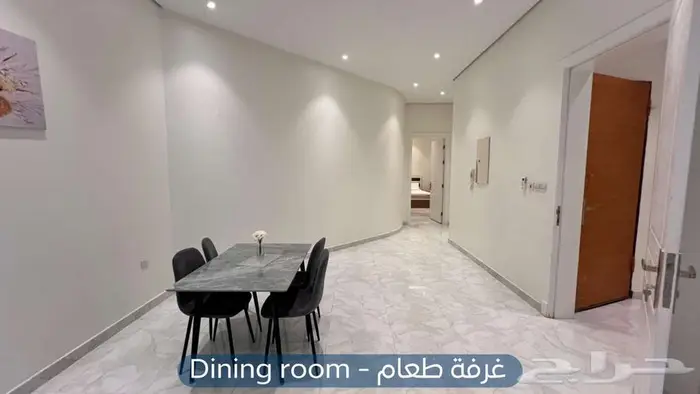 شقة مؤثثة للإيجار   حي النرجس 10