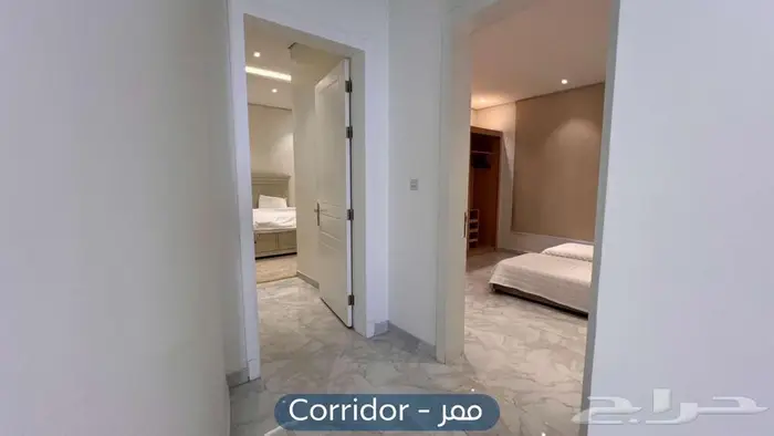 شقة مؤثثة للإيجار   حي النرجس 12