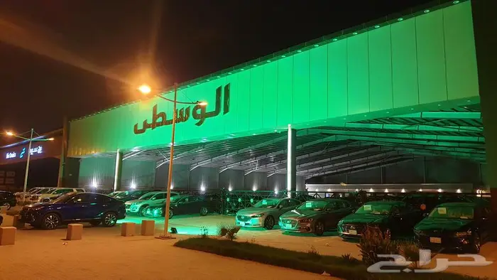 تأجير إنارة اخضر وستي كلر لليوم الوطني 9