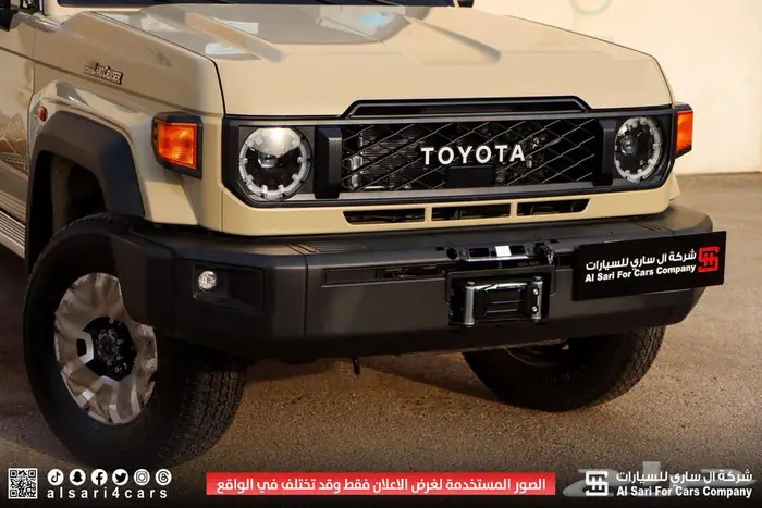 تويوتا شاص رفرف أوتوماتيك ديزل ونش دفلوك 2025 13