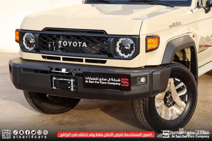 تويوتا شاص رفرف أوتوماتيك ديزل ونش دفلوك 2025 21