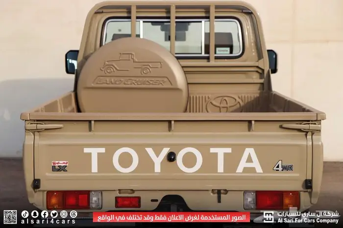 تويوتا شاص رفرف أوتوماتيك ديزل ونش دفلوك 2025 15