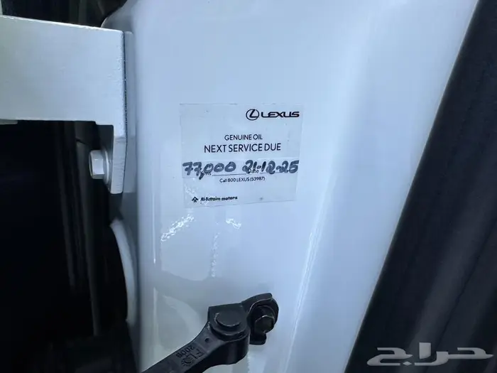 لكزس LS 500 اف سبورت 2018 بحالة المصنع مالك اول 99