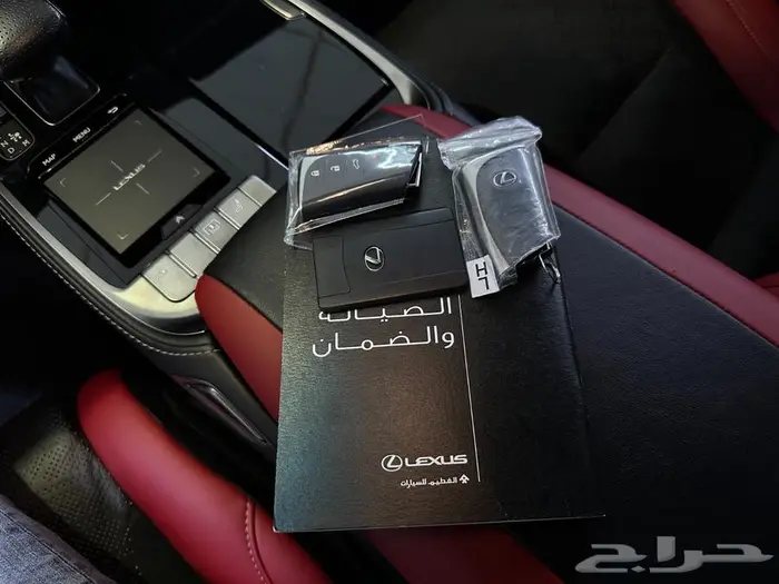 لكزس LS 500 اف سبورت 2018 بحالة المصنع مالك اول 96