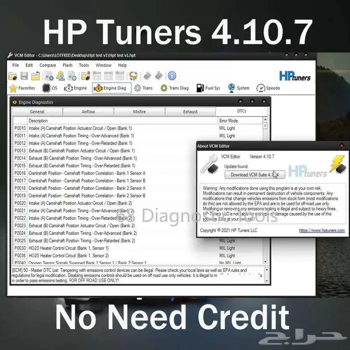 HP Tuners 4.10.7 Full Key 0
