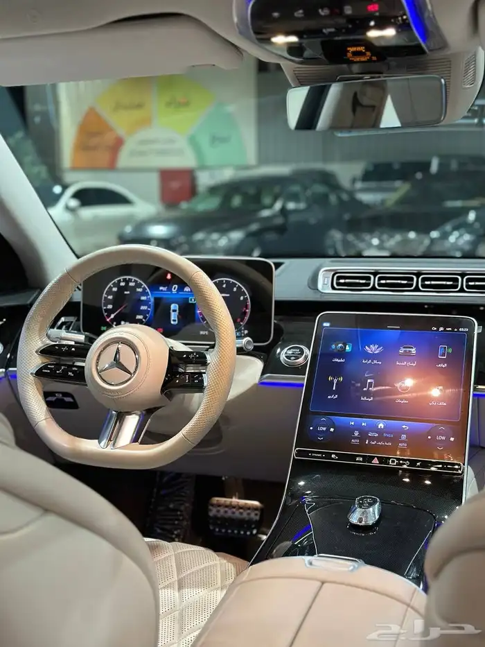 مرسيدس S500 2023 AMG فل كامل . رصد الفخامة 19