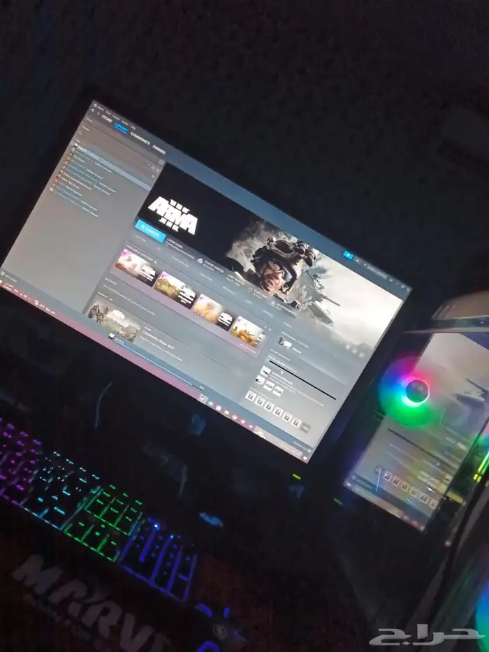 PC Gaming بجميع ملحقاته 0
