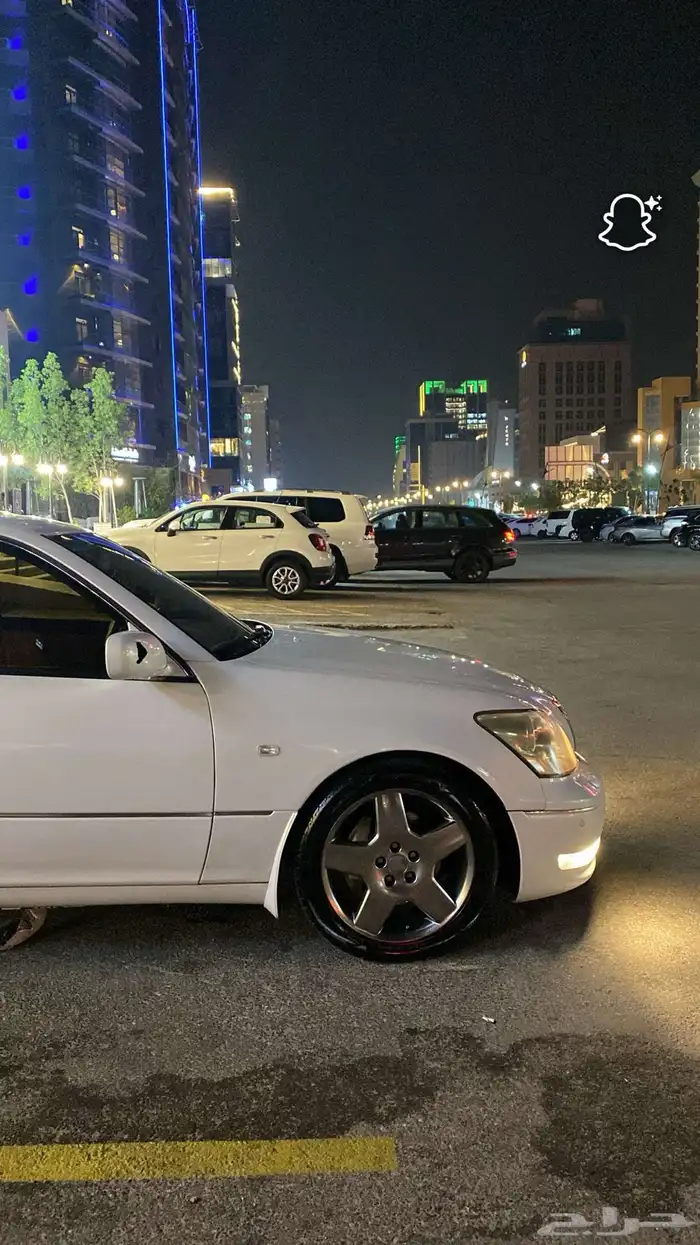 لكزس 2005 سعودي فل الترا على السوم والموتر مرشوش تجميلي 3
