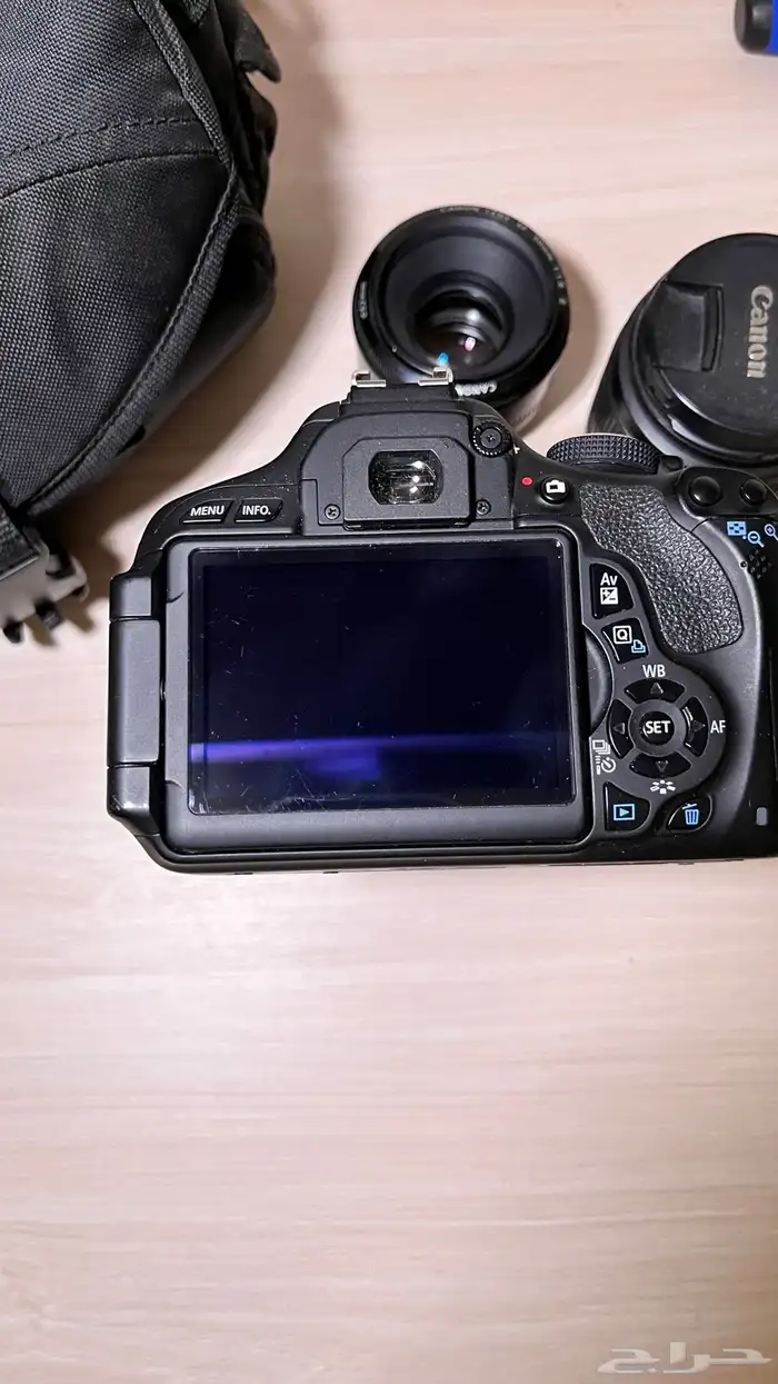 كاميرا كانون D600 مع عدساتها 5